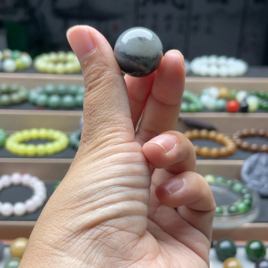 和田玉未镶嵌手链20青花