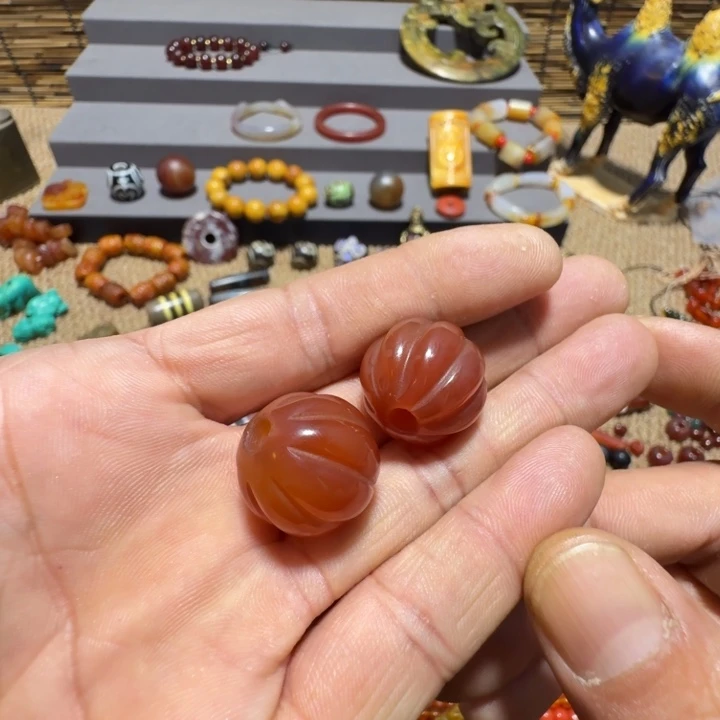 大***少玛瑙/玉髓未镶嵌手链