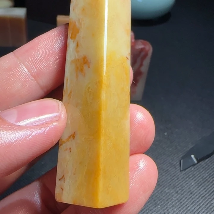 寿山石福集福寿山石印章