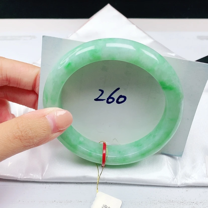 【闪购商品】翡翠手镯未镶嵌57.6圈