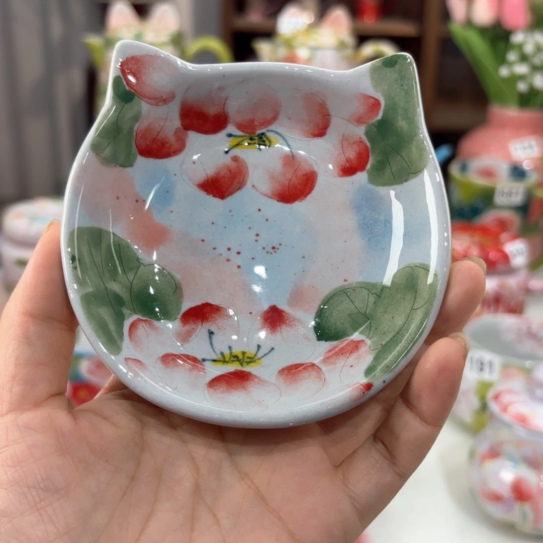 景德镇手绘高温釉下彩陶瓷茶具