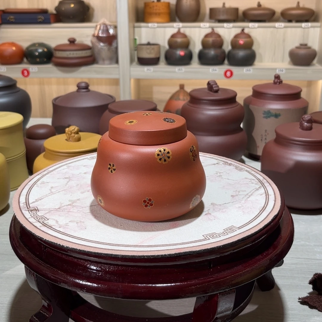 紫砂茶叶罐紫砂罐