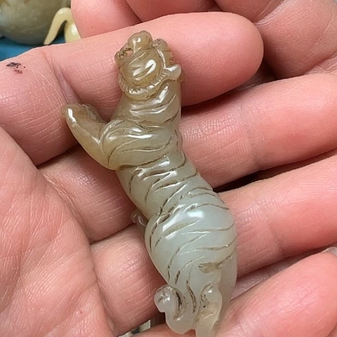 和田玉把件未镶嵌