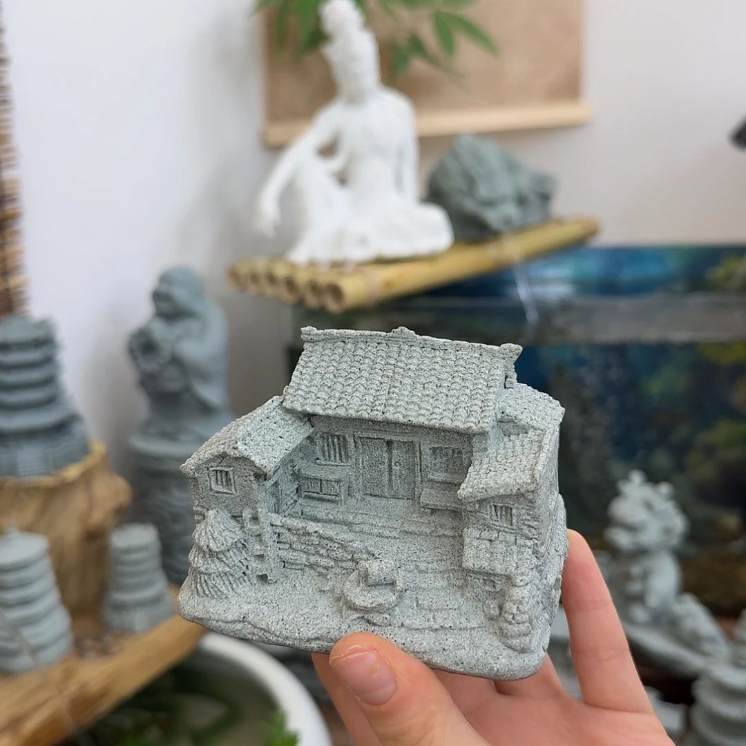 石材青砂石农家小院不带凹槽