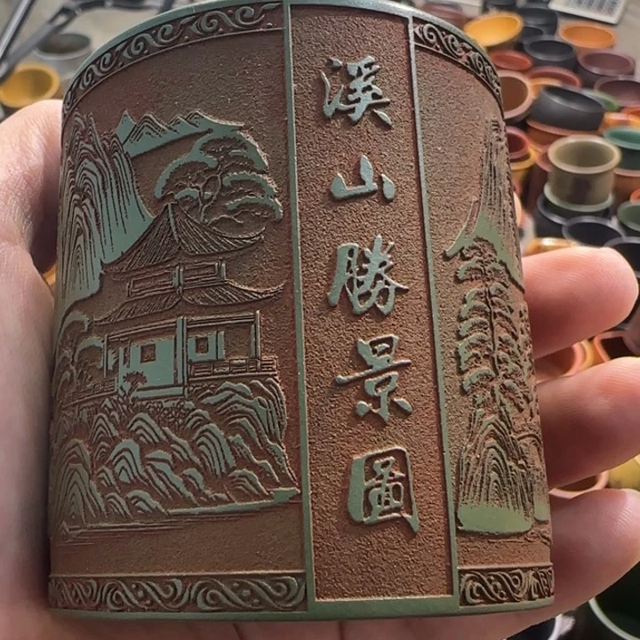 茶杯紫砂全手工制作工艺