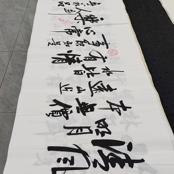 翰墨白武坤老师作品一副