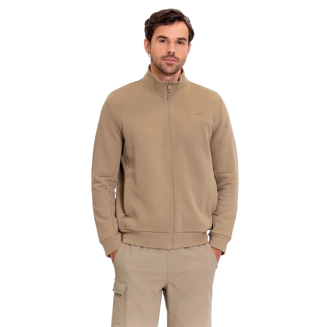 Totto 男士拉链痞帅立领休闲卫衣潮25年秋季新款拉链开衫