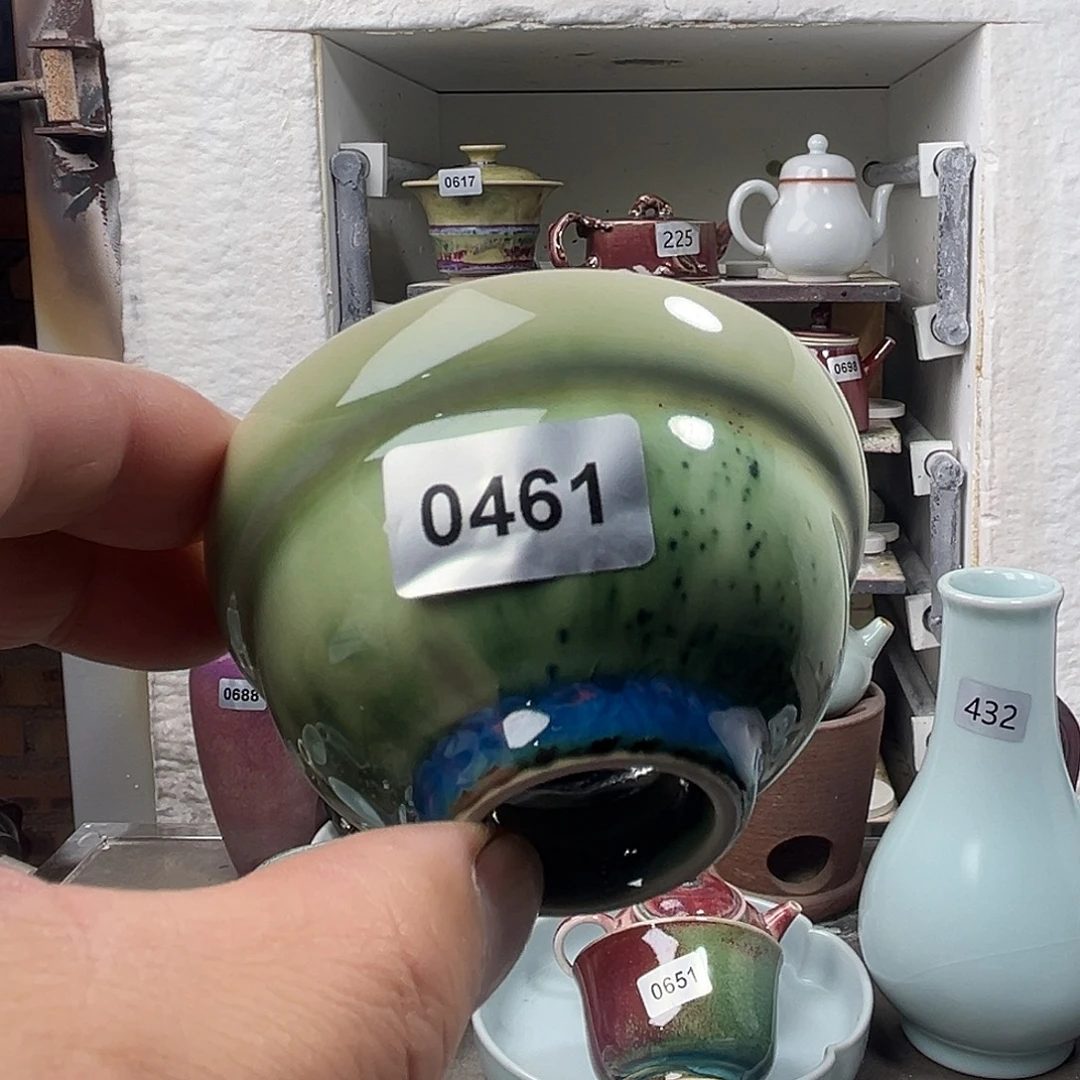 摆件窑口自销原矿钧瓷
