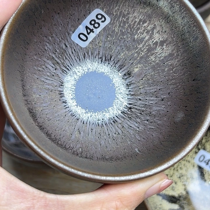 茶盏沐雨茶器柴烧主人杯