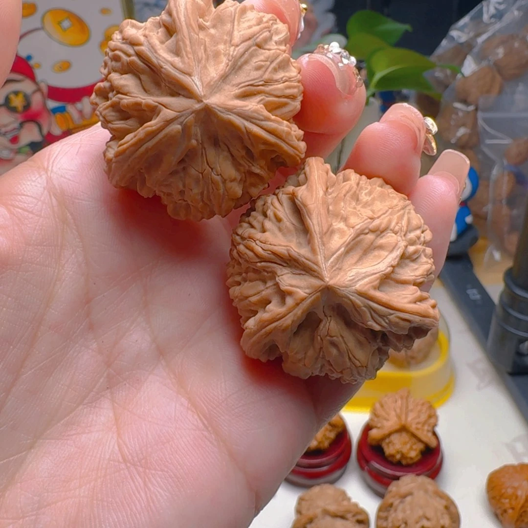 核桃把件小****评39尺寸文山奔