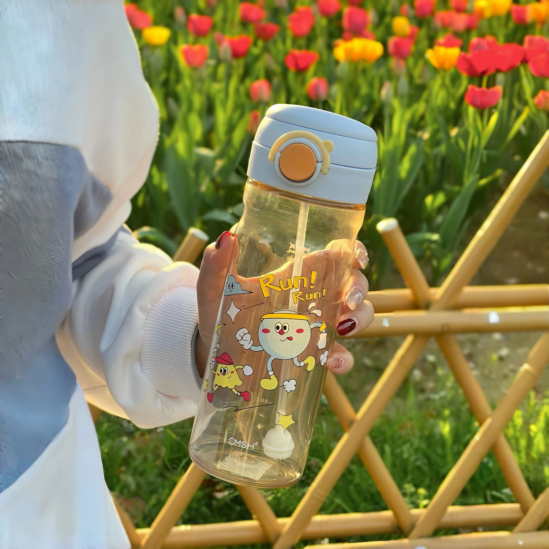 ppsu水杯2025新款女生大容量孕产妇防摔便携吸管杯耐高温儿童水壶