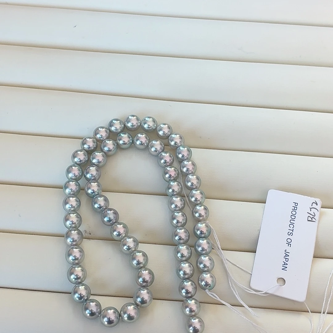 海水珍珠未镶嵌颈饰真多麻ss7.5-8