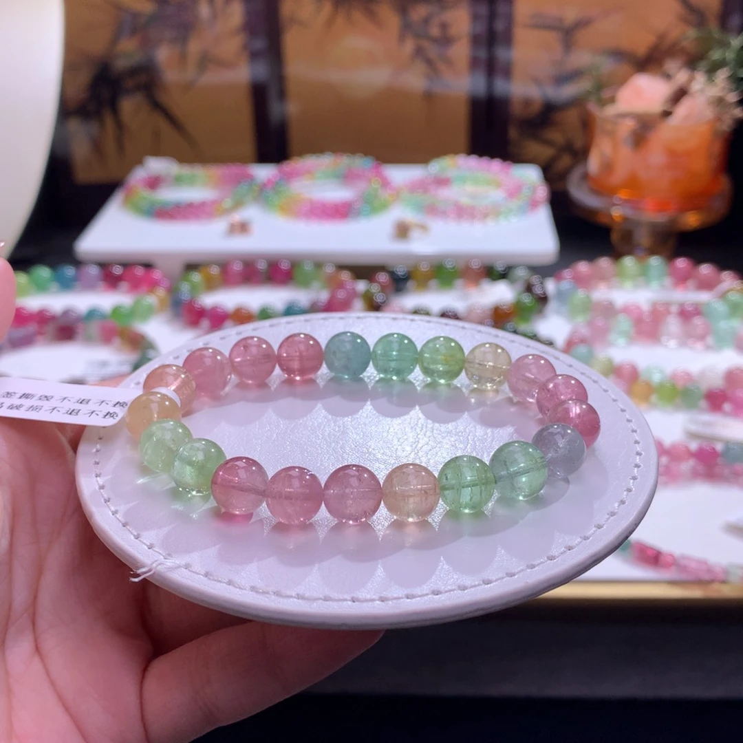 未镶嵌手链碧玺碧玺