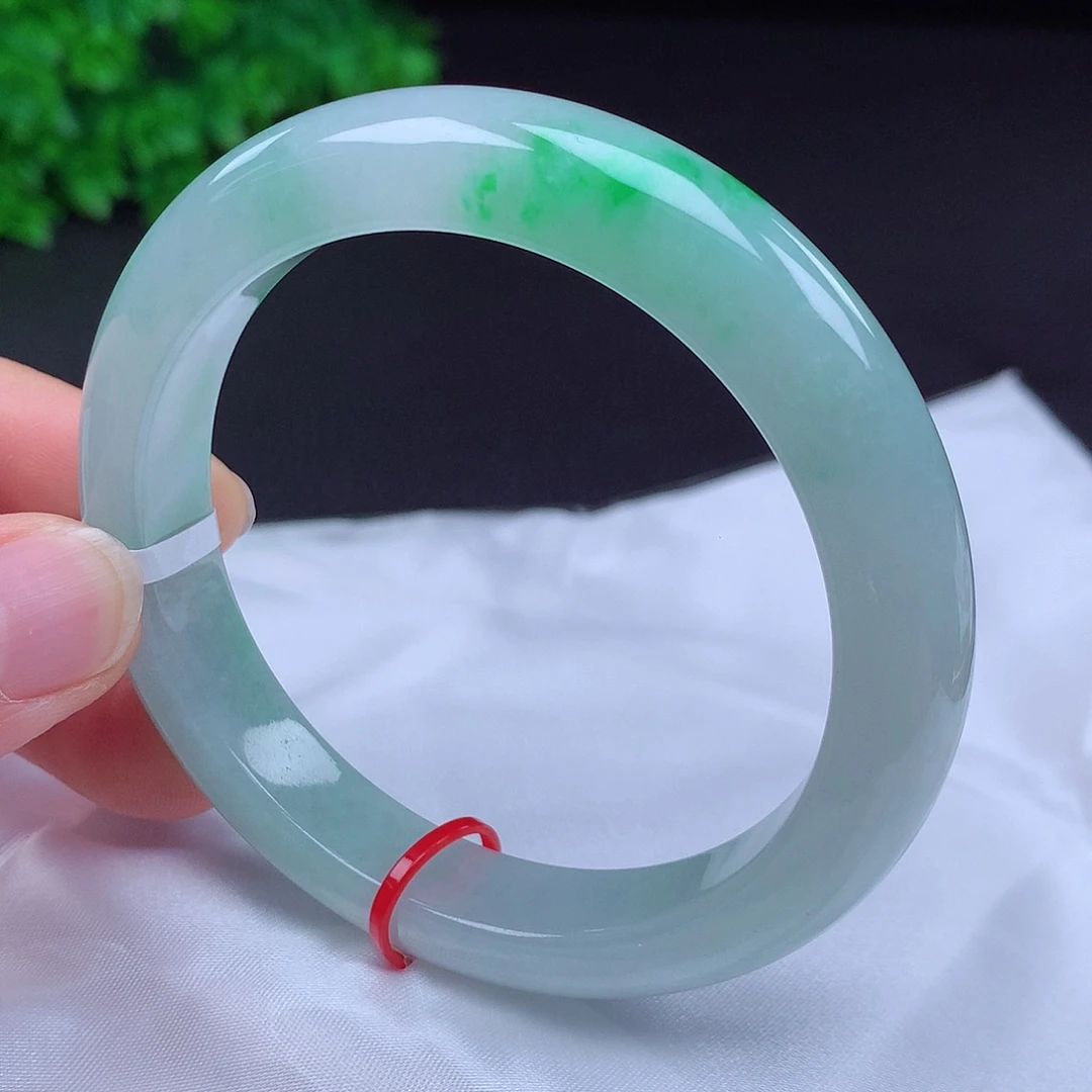 翡翠未镶嵌手镯57圈681303