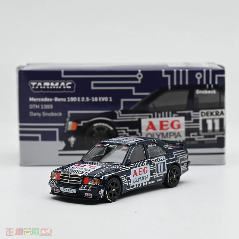 TW 1:64 奔驰 190E 2.5 16 EVO 1 DTM 合金汽车模型 成品摆件