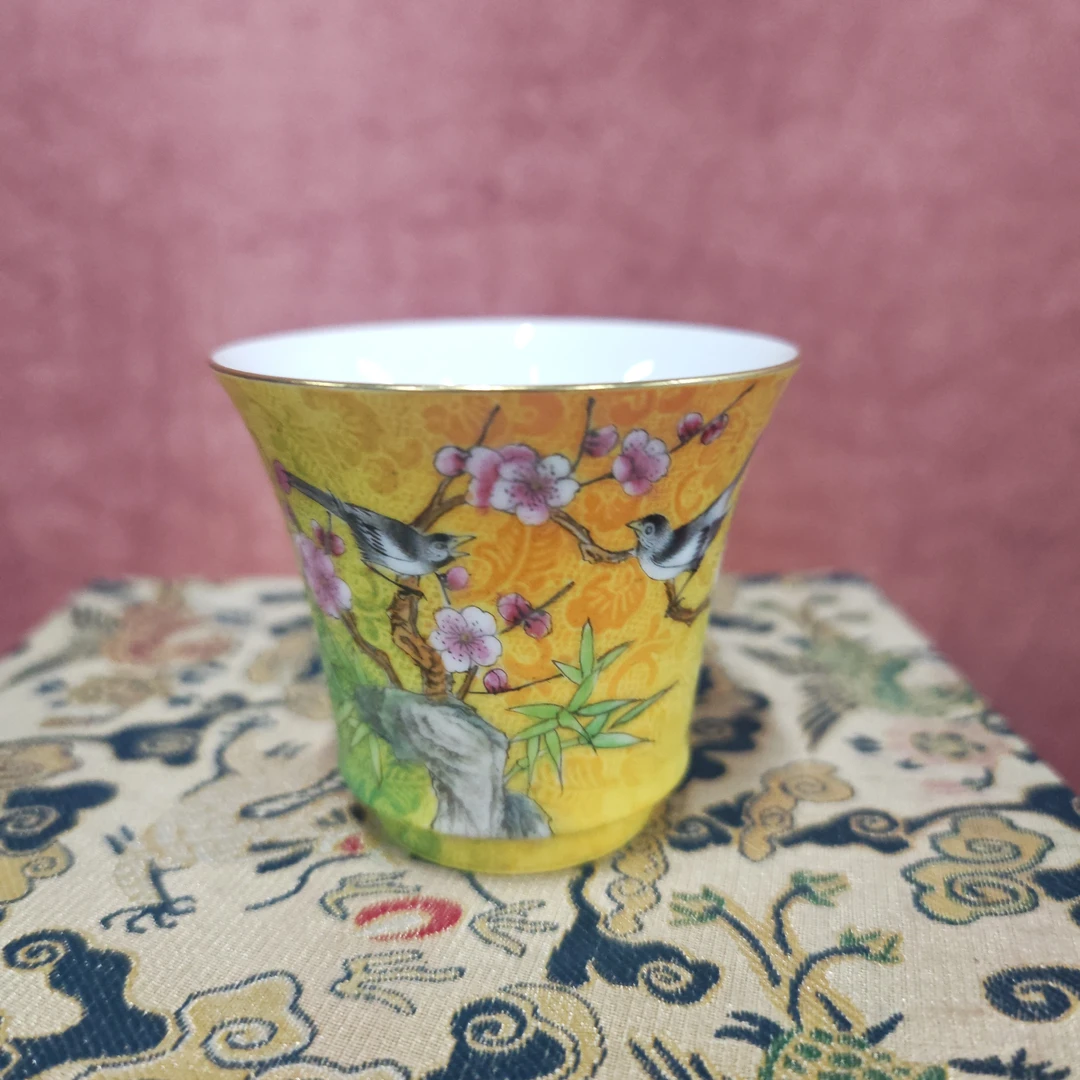 【景德镇】高温陶瓷，ZWY茶道渐变杯8
