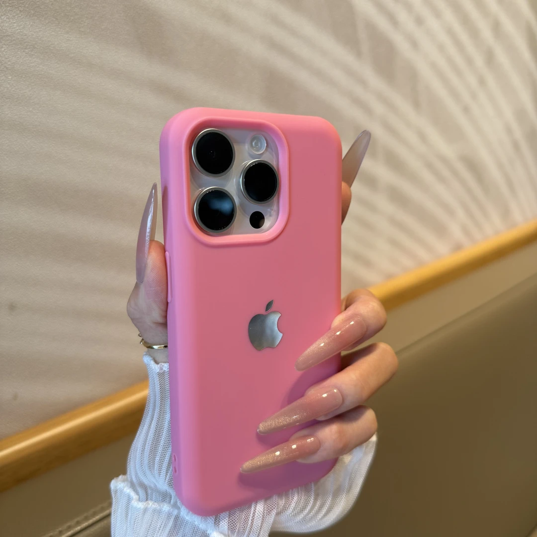 大孔肥皂壳适用苹果16promax手机壳防摔iPhone15简约14肤感13男女