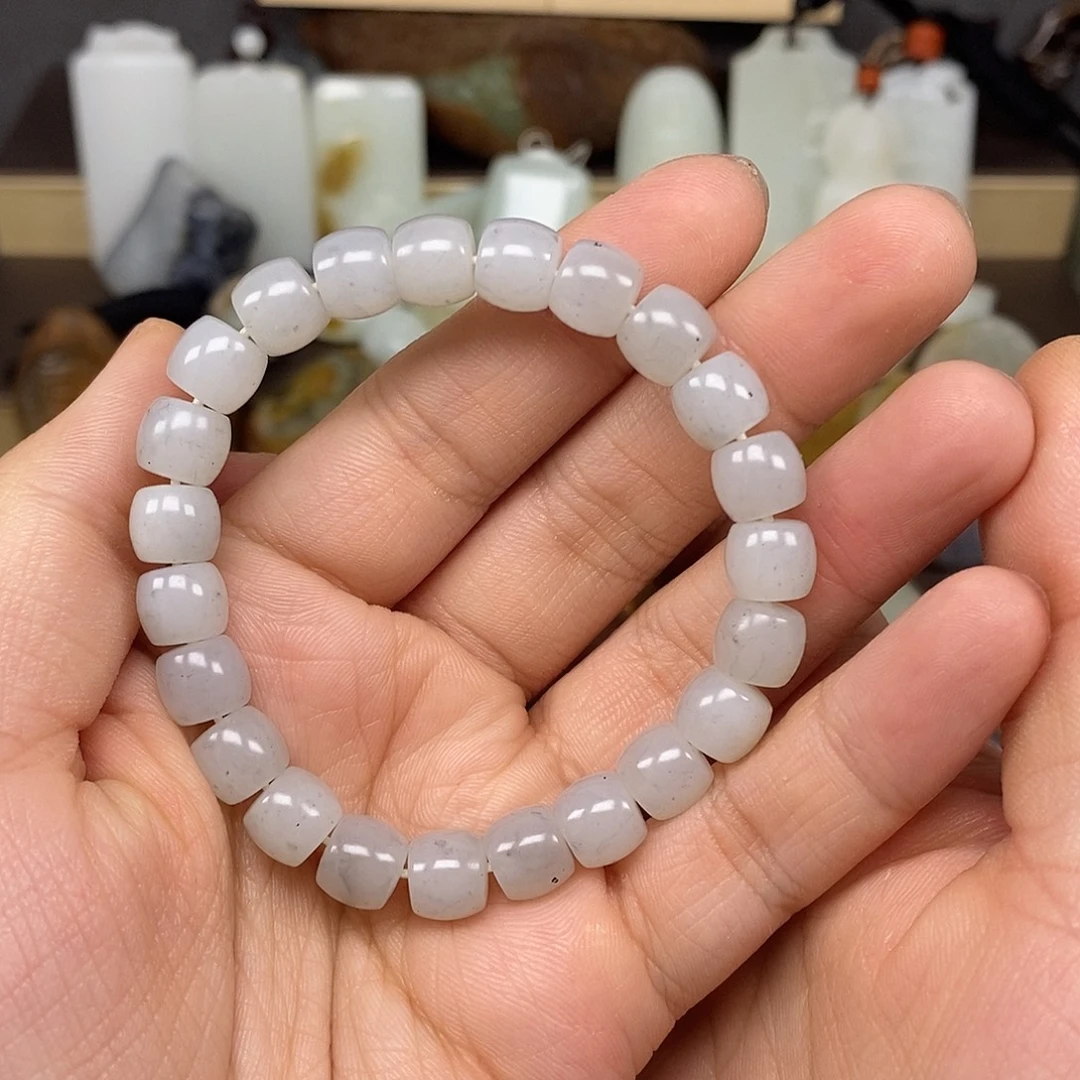 和田玉未镶嵌手串