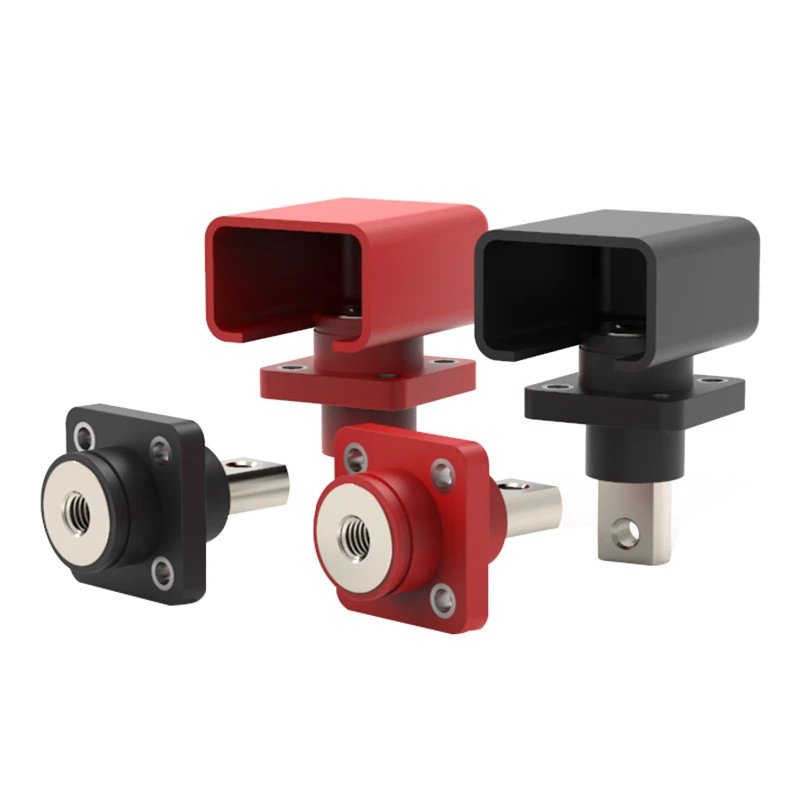 储能接线柱穿墙式方形电池连接器贯穿大电流接线端子200储能端子