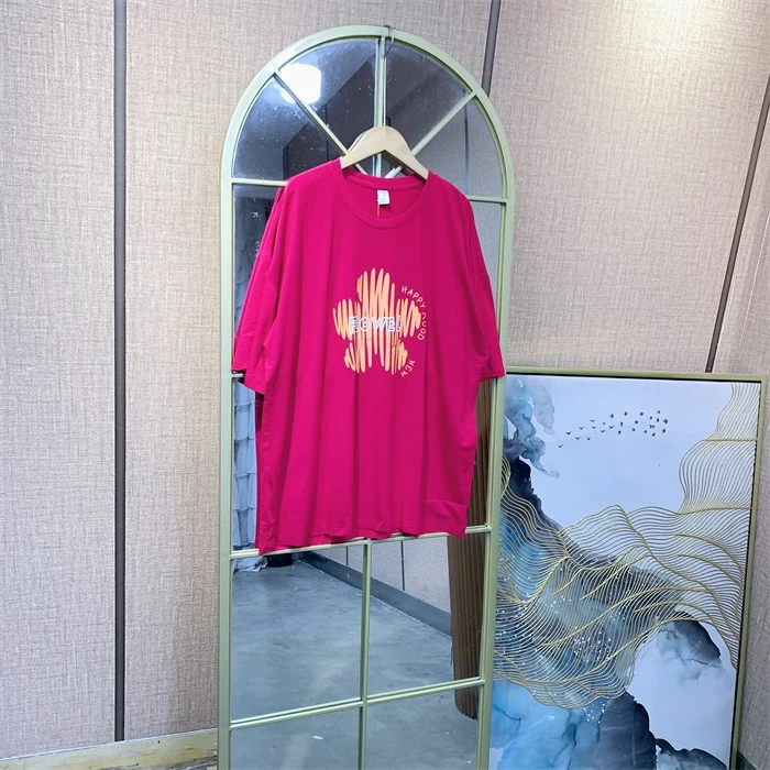 GG026玫红色孕妇T恤100-150