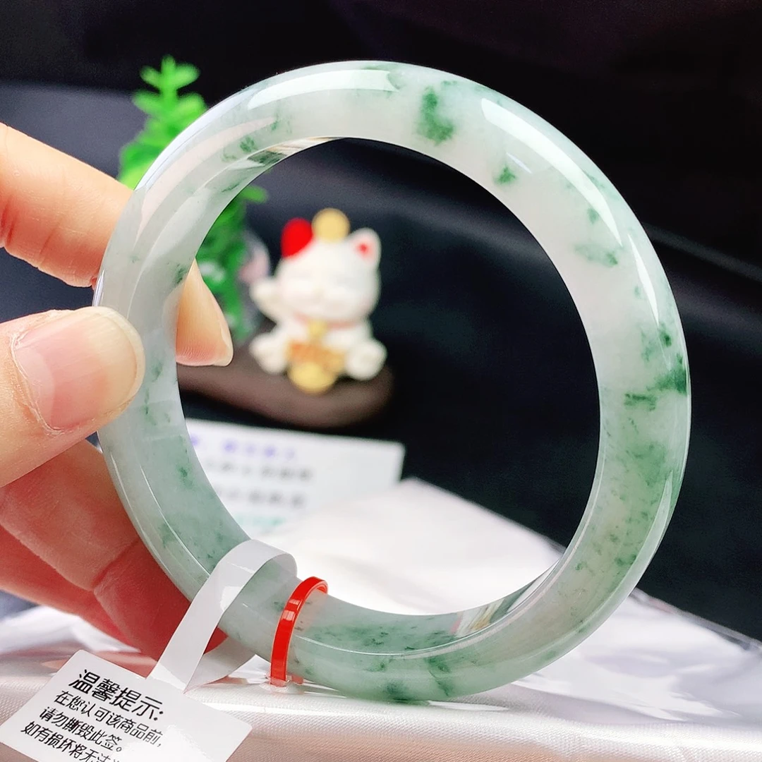 未镶嵌手镯翡翠60圈