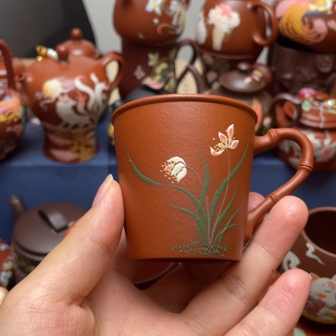 茶杯紫砂紫砂主人杯80cc