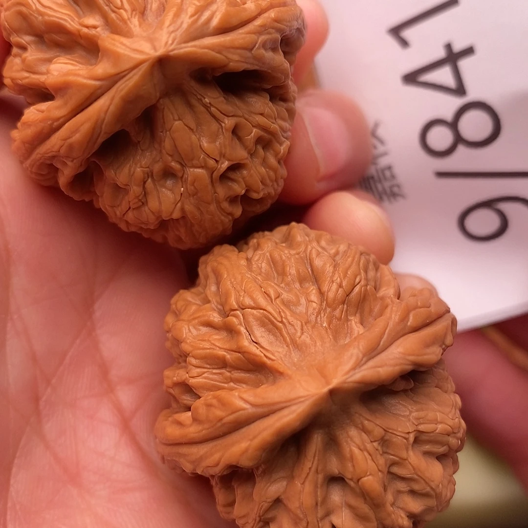 把件文玩核桃39红锦鲤