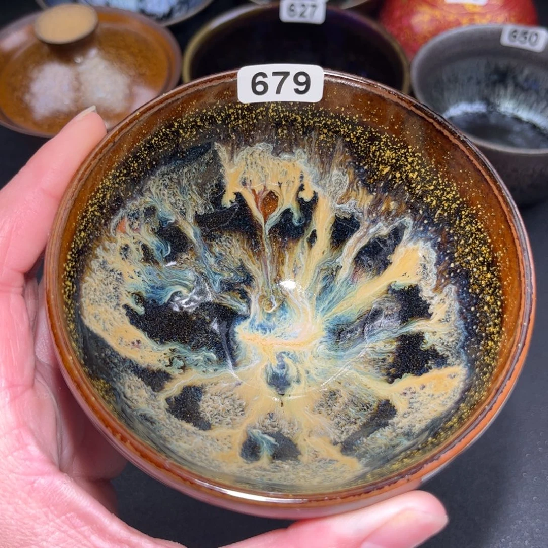 茶盏679 建盏单盏太好看了吧……