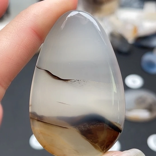玛瑙/玉髓珠宝半成品未镶嵌