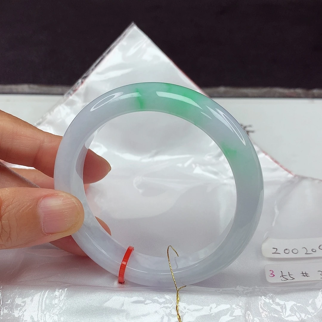 翡翠手镯未镶嵌55圈0209