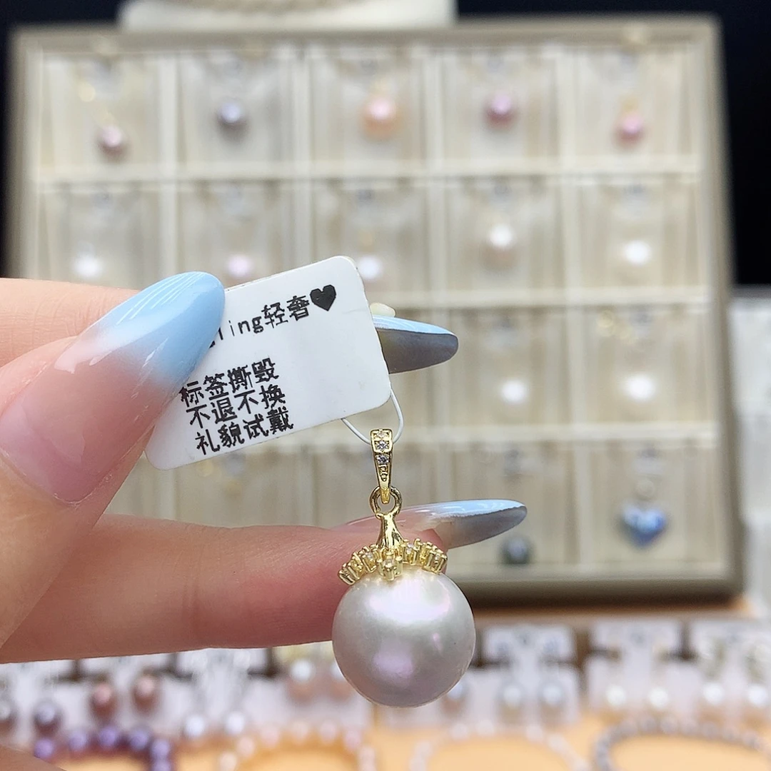 淡水珍珠合金项链