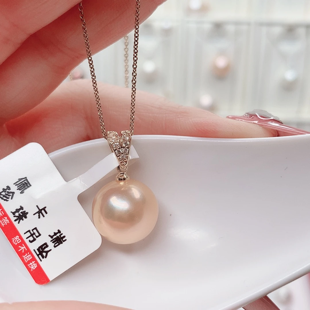 合金吊坠(赠链)淡水珍珠