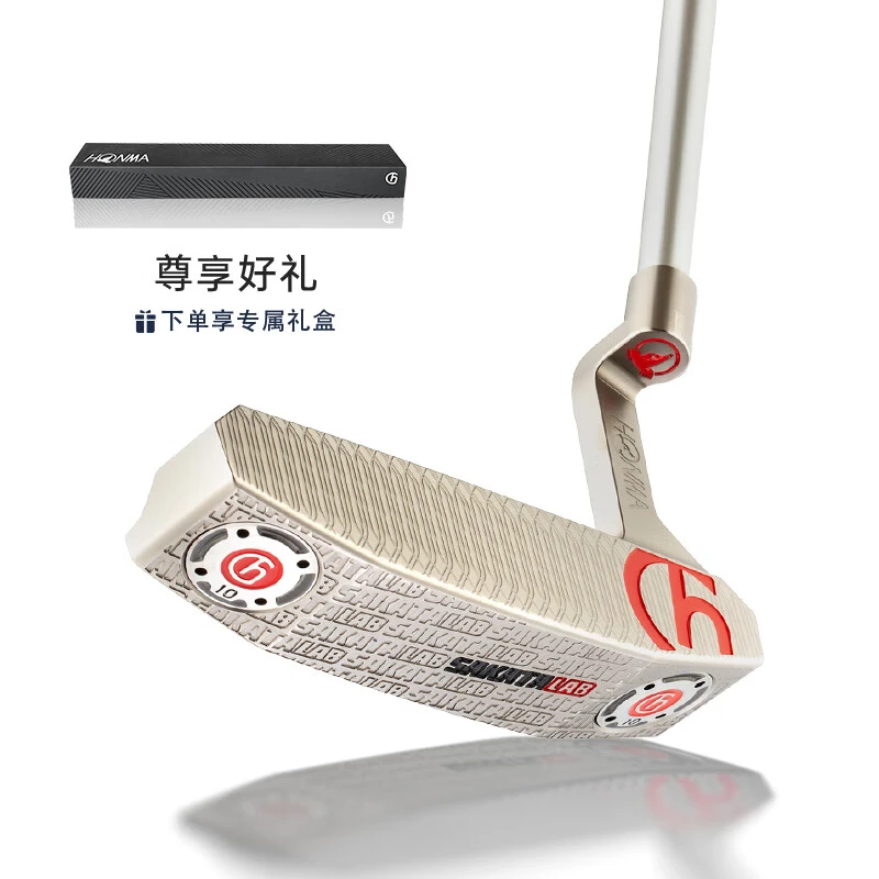 HONMA NEXT X男士推杆高尔夫球杆一字推杆球杆34inch 流光银