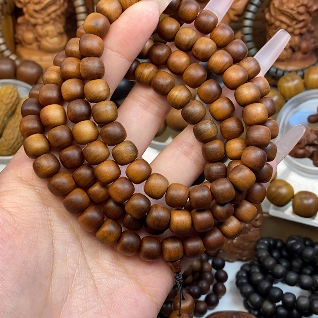 手串/手链檀香木迈索尔老山檀香0809.108奶香，微瑕