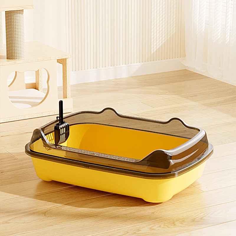 猫砂盆防外溅超大号巨大半封闭式隔臭猫窝猫笼猫砂盆猫咪用品大全