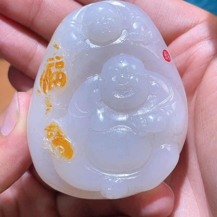 和田玉未镶嵌颈饰L8