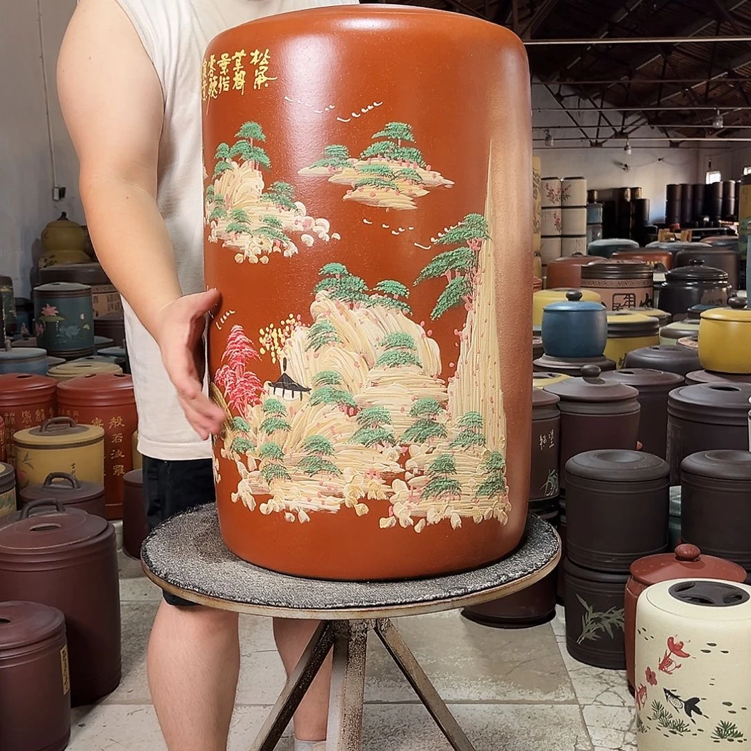 紫砂茶叶罐茶叶罐