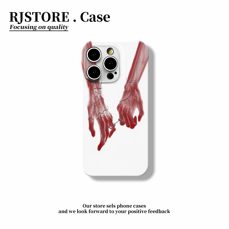 GGBond双手紧扣适用iphone16菲林15情侣手机壳华为vivo小米oppo套