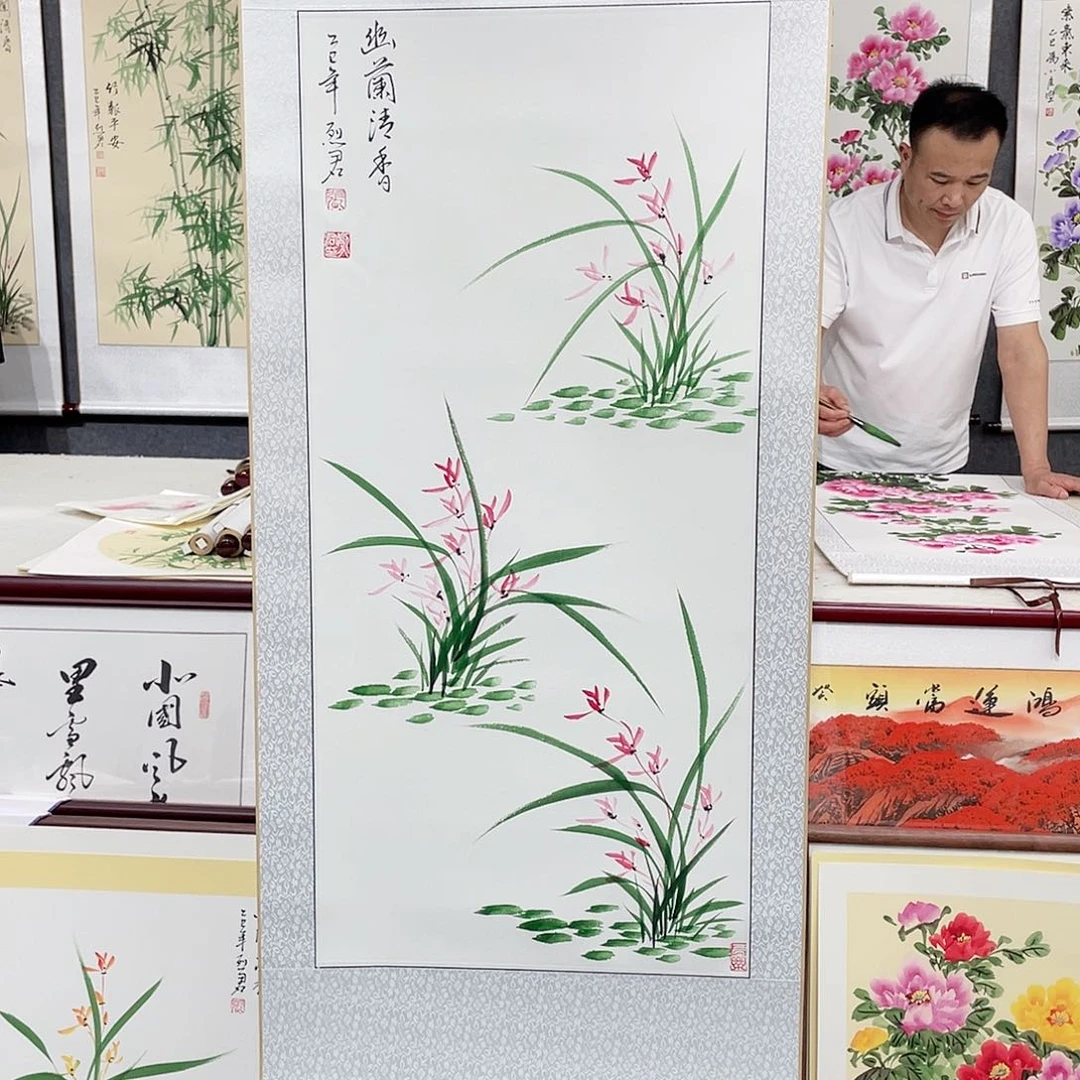 国画手绘画绘画作品