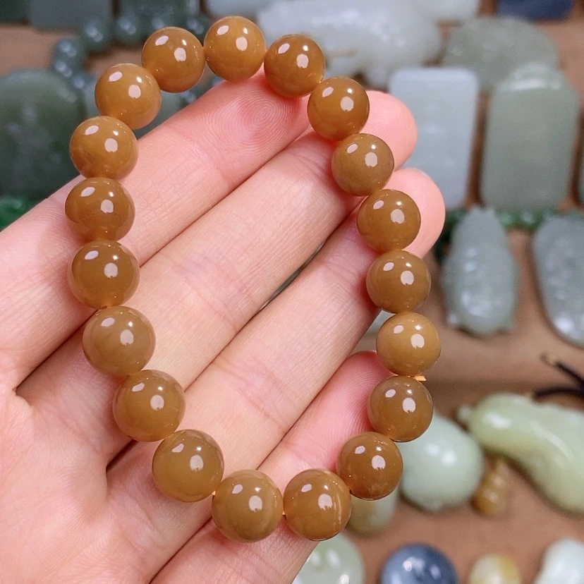 【闪购商品】未镶嵌手串和田玉（糖玉）