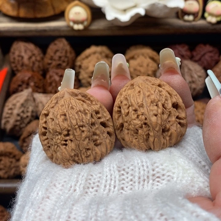 文玩核桃把件007平底锅33全