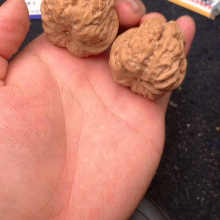 文玩核桃把件45号43蛤蟆头