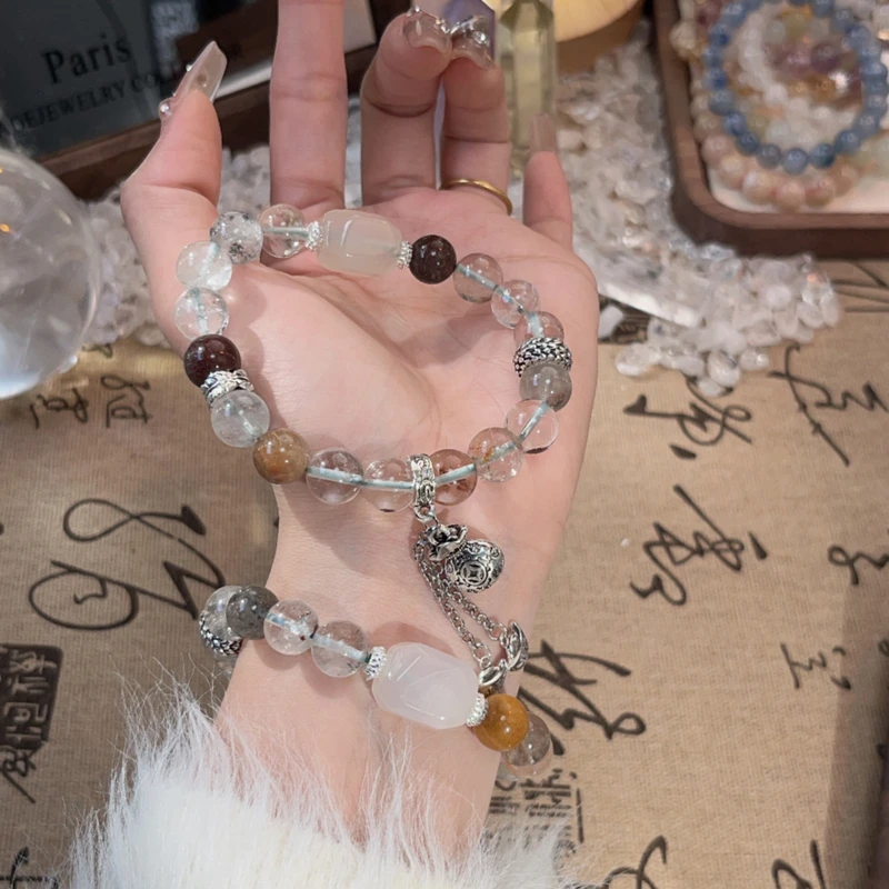 【四季幽灵】手串气质多样性发颜色微差天然水晶 Z116