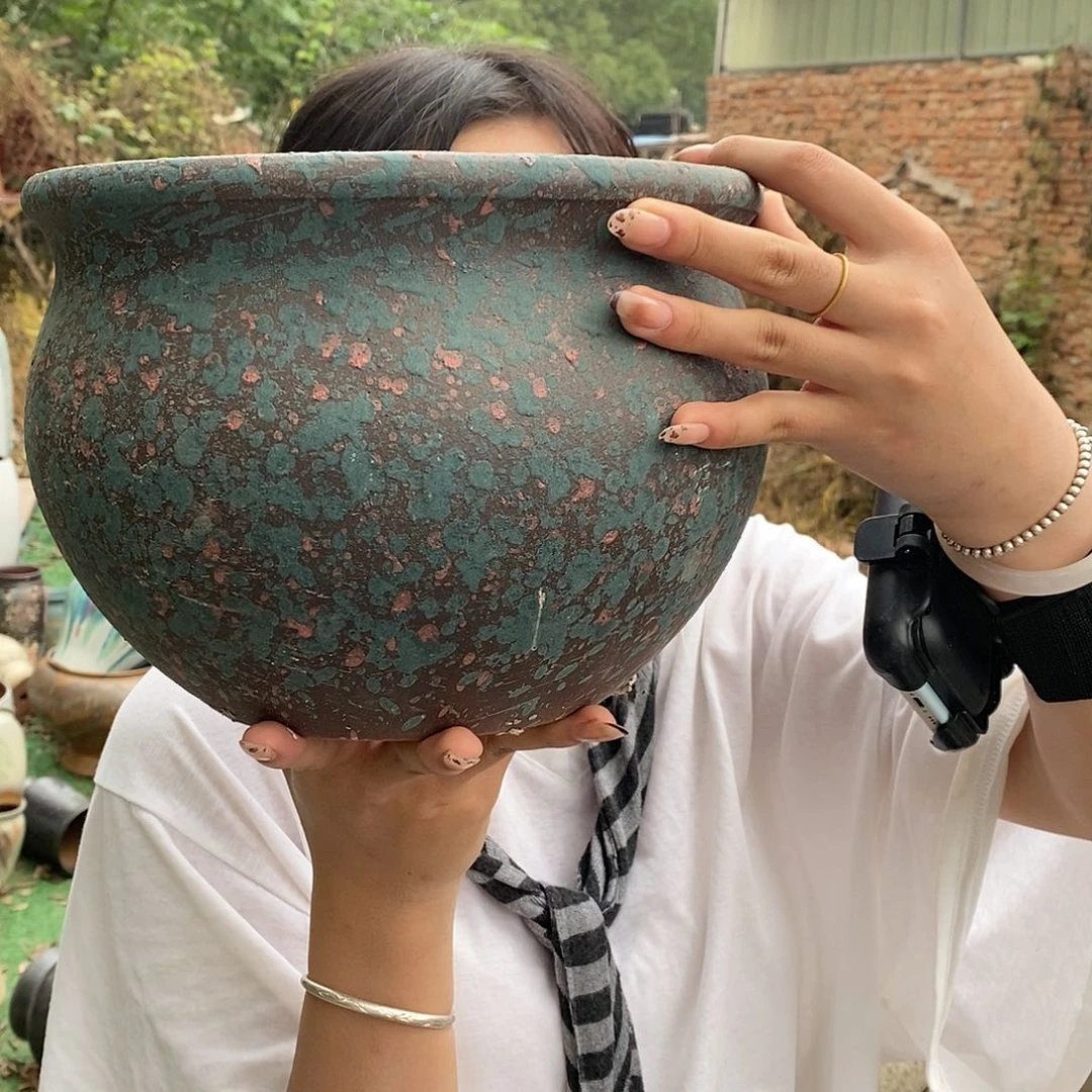 紫砂花盆正品25/18