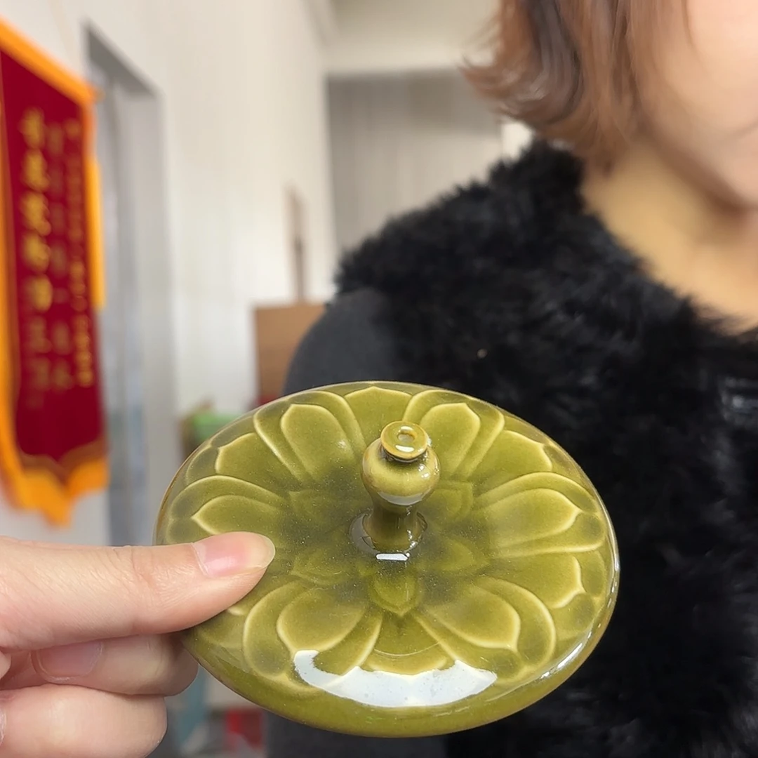 龙泉云间青瓷小米茶器