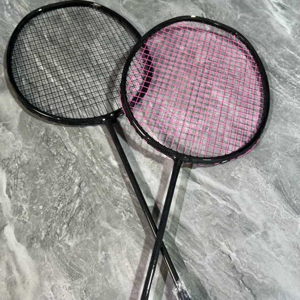 「AUREUS FIRE」高定超轻耐打进攻型碳素羽毛球拍适合训练娱乐