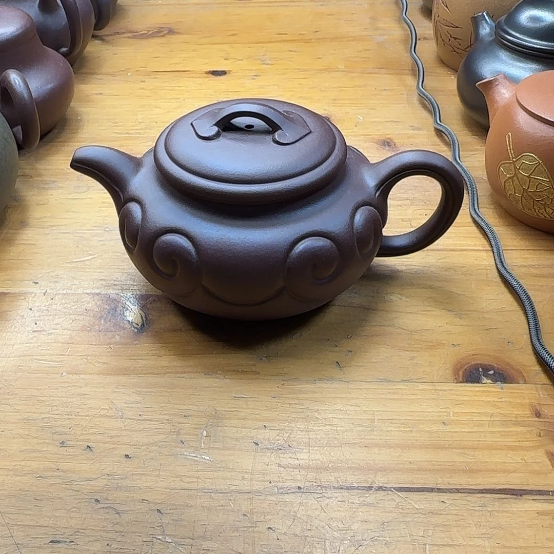 紫砂茶壶民间手艺人全手工制作