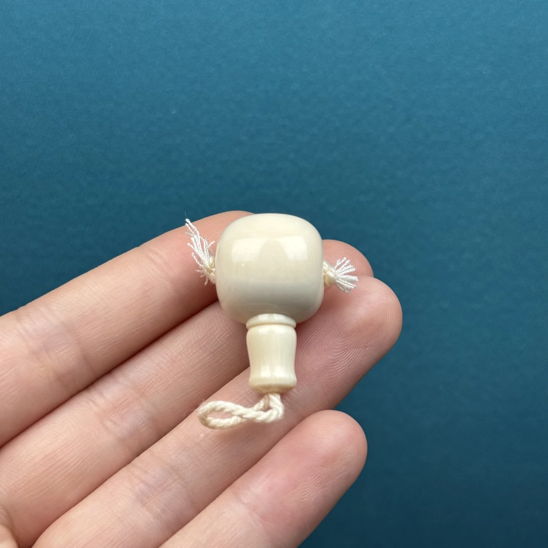 D6280天然猛犸牙 分体式三通17*28.8mm支持鉴定 假一罚四