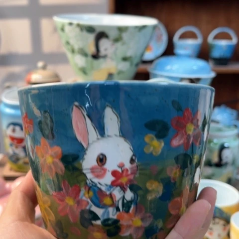 炉景德镇釉下手绘陶瓷