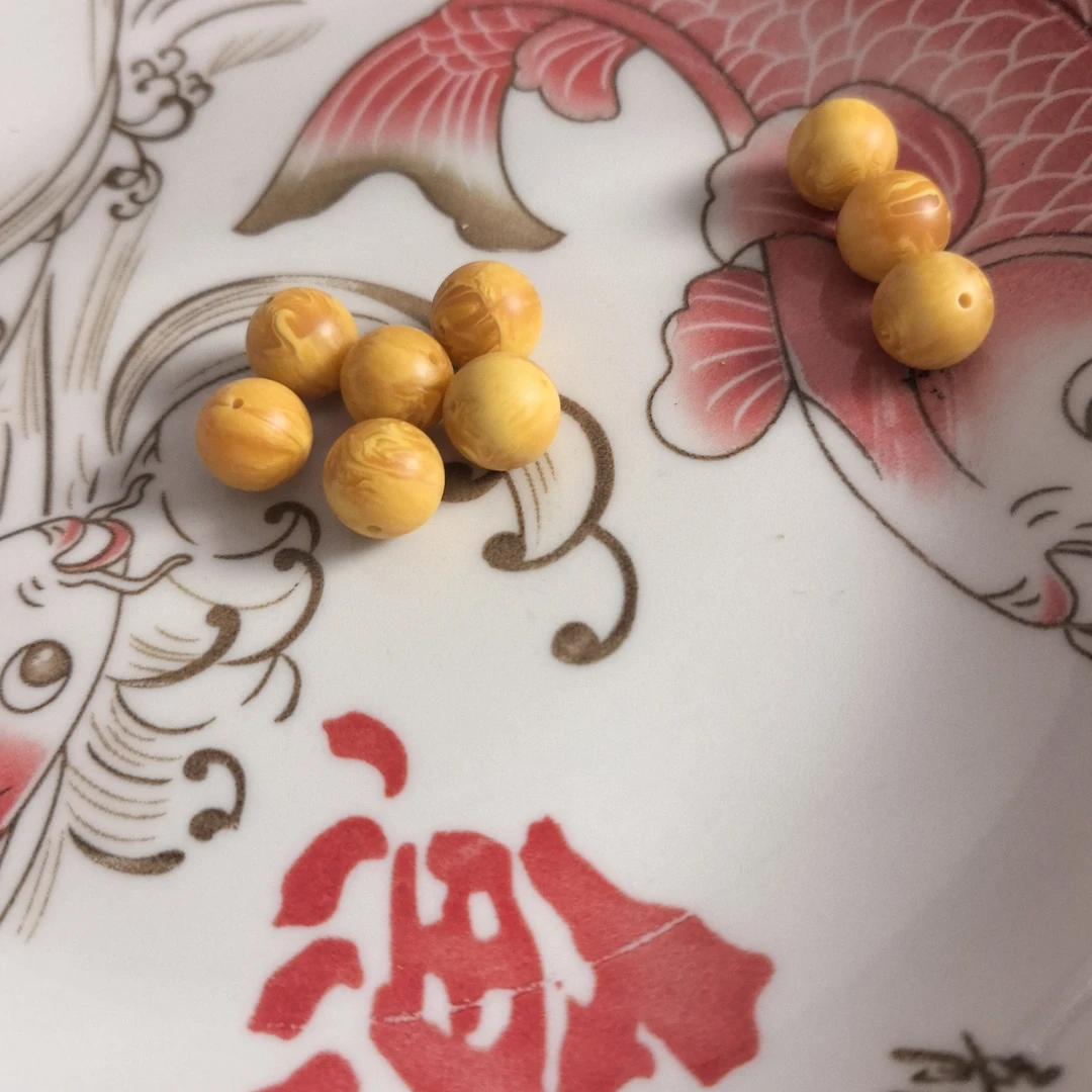 W68琥珀蜜蜡12mm单珠